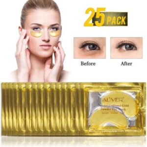 Pure Gold 24K – Maschera per gli occhi con Collagene, oro 24k e Acido Ialuronico (25 Pack)